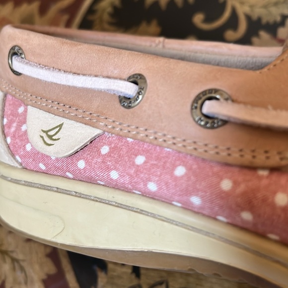 Sperry Top-Sider Tan Leather Memory Foam Cushioned Boat Shoes Loafers size 8.5 - Picture 11 of 15